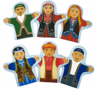 Набор рукавичек "Семья башкирская" (6 шт.)