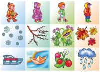 Игра-лото "Времена года"