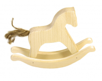 Качалка ЛОШАДКА СРЕДНЯЯ (НЕОКРАШЕННАЯ)