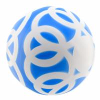 Мяч резиновый с узором (15 см)