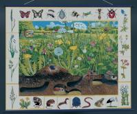 Магнитный плакат-аппликация "Луг: биоразнообразие и взаимосвязи в сообществе"