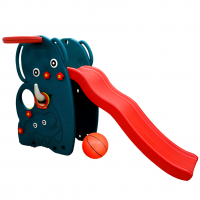 Детская горка-волна "Счастливый слон"