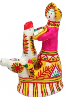 Филимоновская игрушка "Хозяюшка" (10-13 см)
