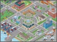 Коврик "Мой город"