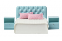 Кроватка для кукол Люкс