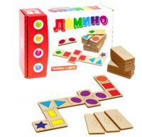 Домино большое "Формы и цвета"