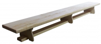 Скамейка гимнастическая из дерева длина 2 м (нагрузка до 200 кг)