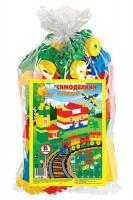 Конструктор "Строитель" большой - 115 (в мешке)