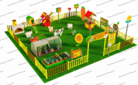Игровая развивающая площадка "Фермерский дворик". Комплект: Престиж 2