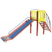 Горка «Детство» борта фанера скат нерж. (H=0,9 м)