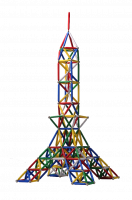 Магнитный конструктор "Супермаг", 165 деталей