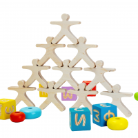 Развивающая игрушка Балансир «Физкультурники»