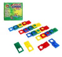 Домино логическое для детей 3-5 лет (20 элементов)