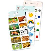 Комплект карточек (10) "Обучающий калейдоскоп для ДО. Познание. Мир природы"