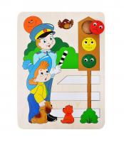 Пазл "Светофор"