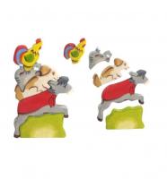 Пазл-пирамидка "Бременские музыканты"