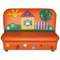 Диван с дидактическими элементами без подлокотников