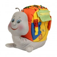 Развивающая мягкая игрушка "Улитка"