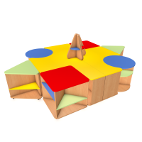 Стол-трансформер дидактический №11, 1738х2702х1058 мм (ЛДСП)