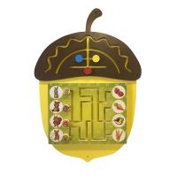 Тактильно развивающая панель "Желудь"